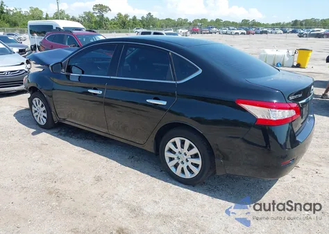 2015 Nissan Sentra S из США, поврежденный, VIN 3N1AB7AP6FY267440